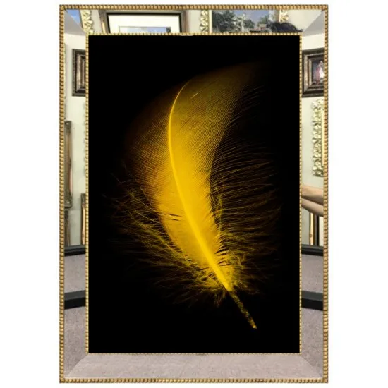 Beste Luxe Spiegel Omlijst Digitale Canvas Schilderij 70*100 Cm