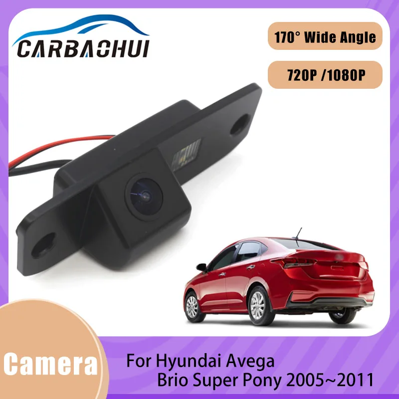 

CCD Car Rear view Camera rearview reverse High quality RCA For Hyundai Avega Brio Super Pony 2005 2006 2007 2008 2009 2010 2011