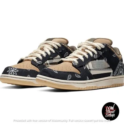 Travis Scott Dunk Low Sneakers Кроссовки|Беговая обувь| |