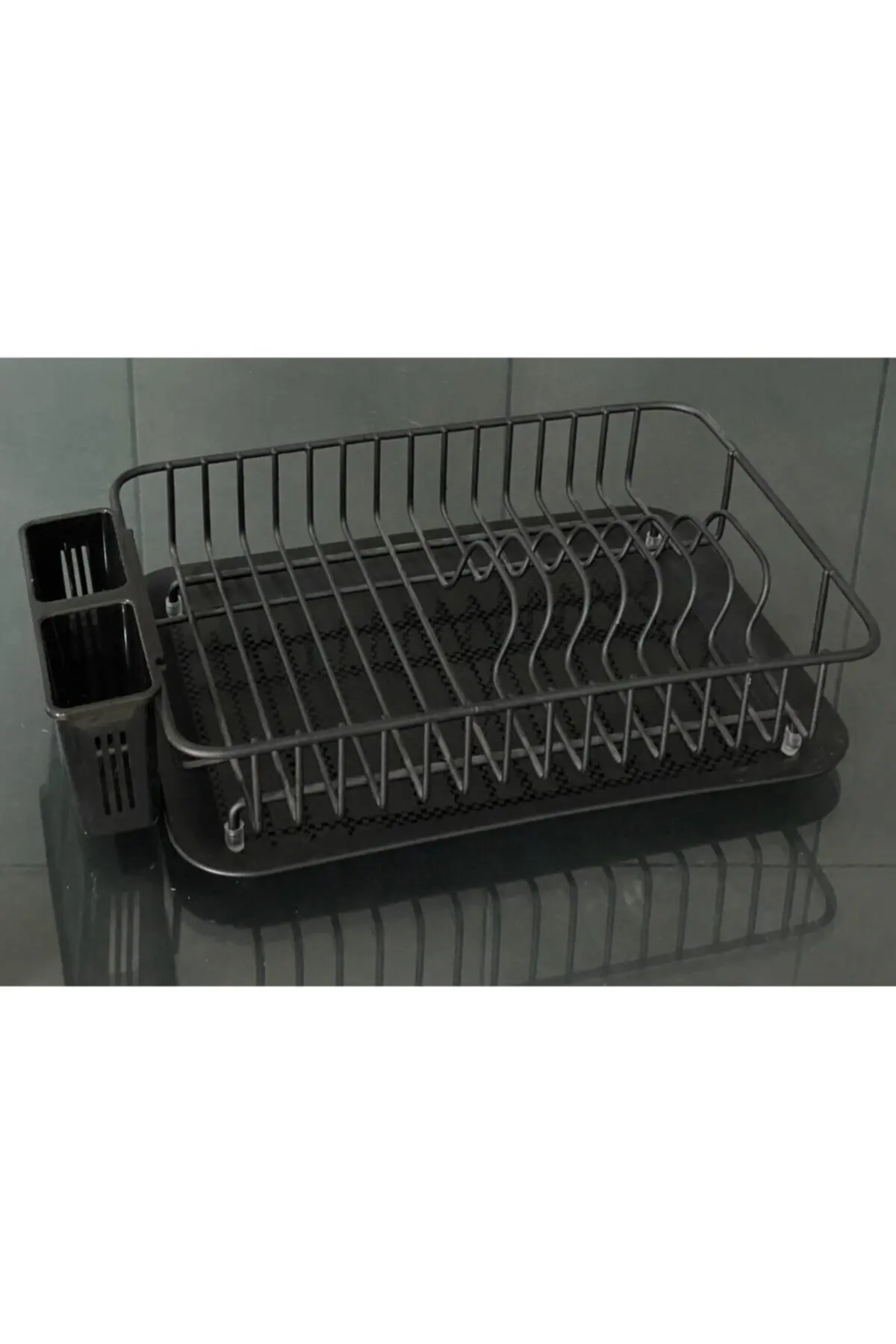 

Black Single Storey Modern Plate and Dish Rack