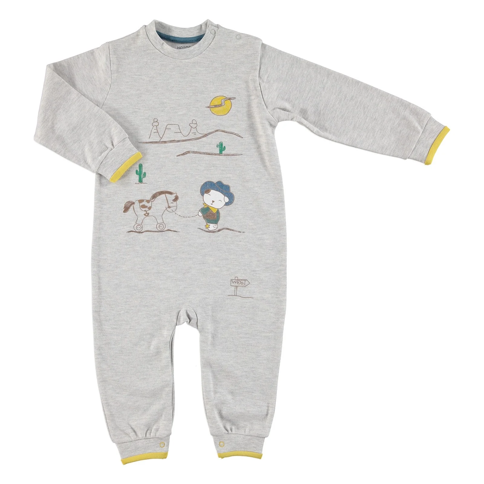 Ebebek HelloBaby Детский комбинезон без ног в ковбойском стиле| |