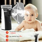 Портативный ультразвуковой ингаляционный небулайзер, ручной медицинский компрессионный распылитель для детей и взрослых, небулайзер, домашнее Медицинское оборудование