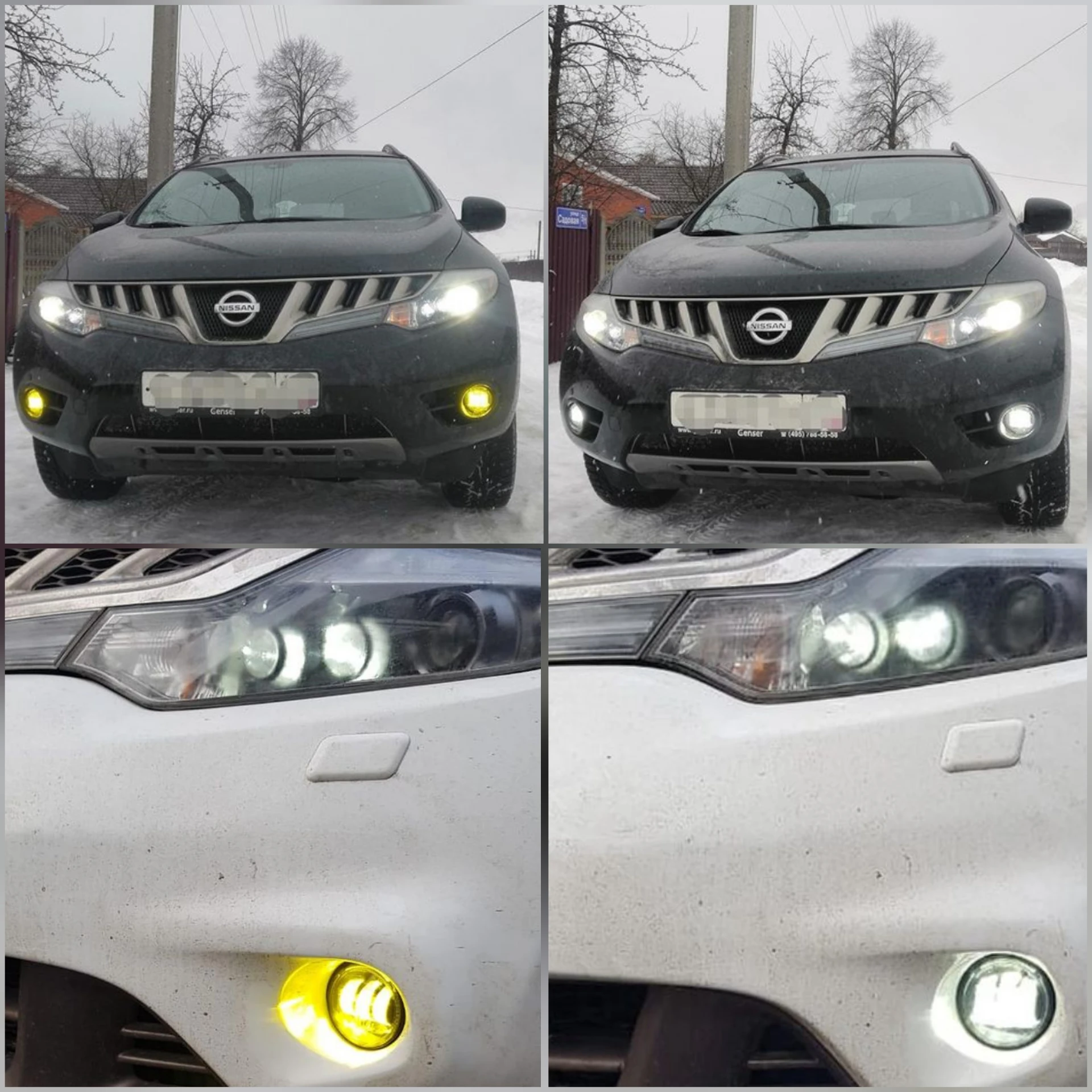 Светодиодные противотуманные фары Nissan Infiniti Sal-Man 50W комплект 2 штуки | Автомобили и
