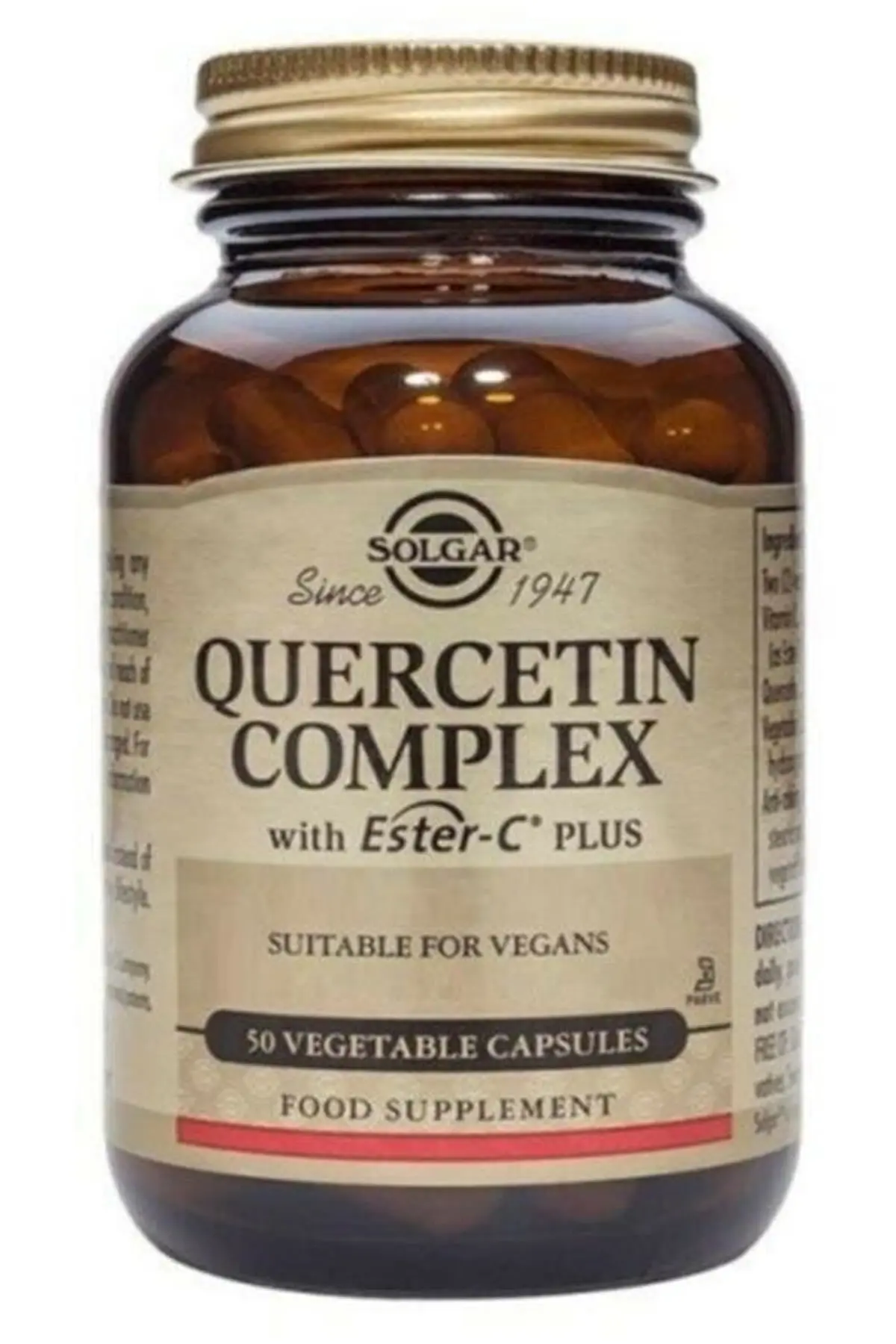 

Solgar Quercetin Complex With Ester-c Plus 50 Capsules