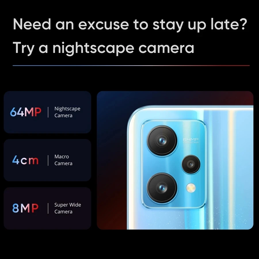 realme 9 pro 5g smartphone 6 6” 8128gb qualcomm snapdragon 695120hz display triple ai camera 64 mp mobile phone free global shipping