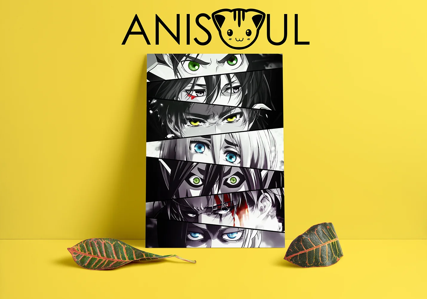 Poster anime &quotAtaka Titanov&quot постер формат А3 А2 А1 А0 | Дом и сад