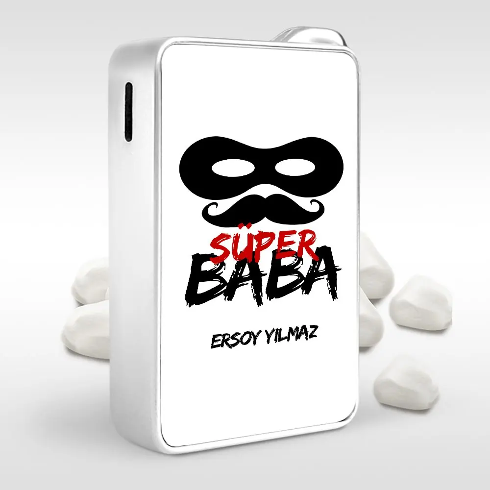 

Металлическая зажигалка, дизайн Super Dad, 1 шт.