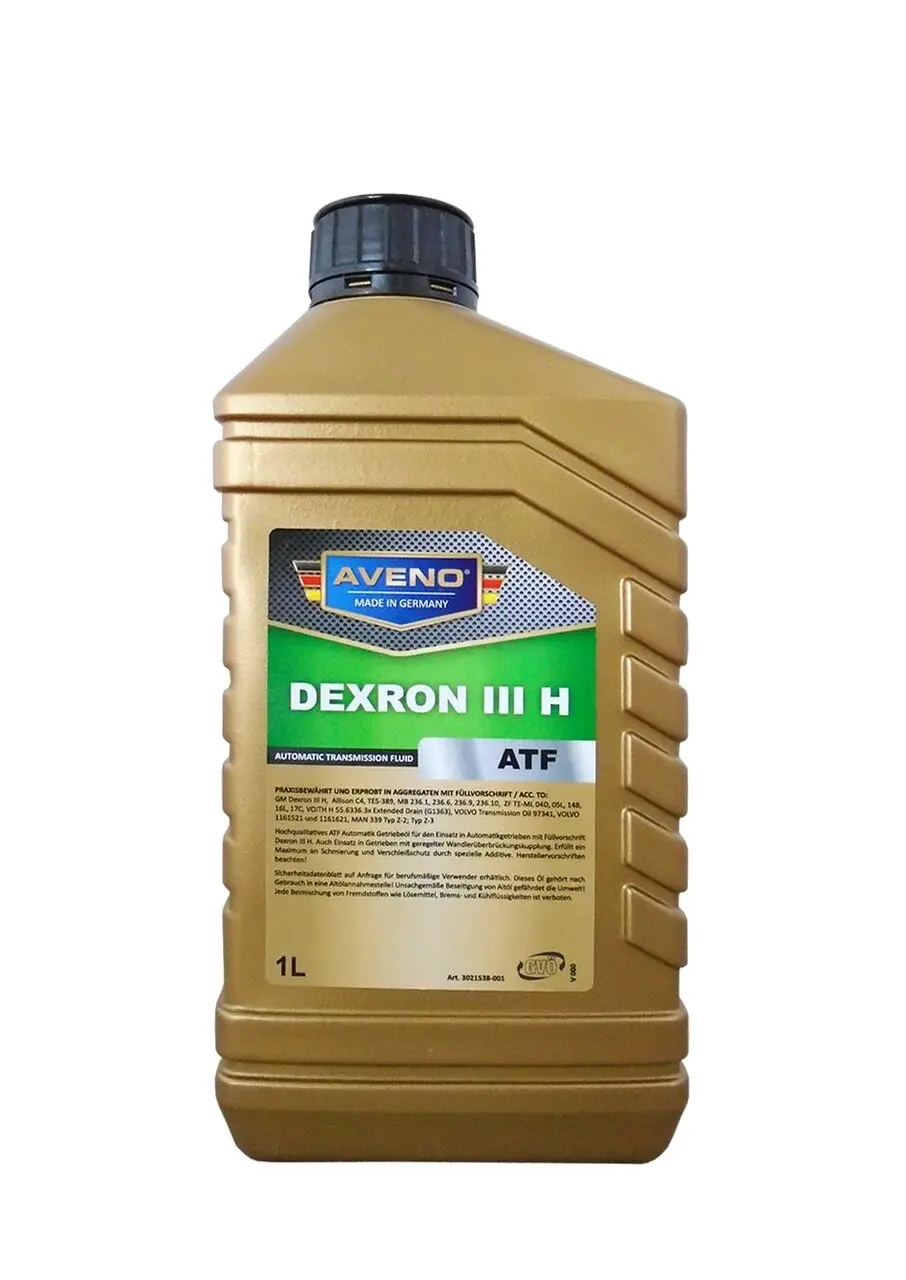 Трансмиссионное масло AVENO ATF Dexron IIIH (1л)|Автоматическая коробка передач и детали| |