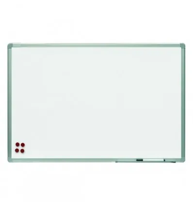 Шифер белый лак Магнитный 90x120 см профиль алюминий| |