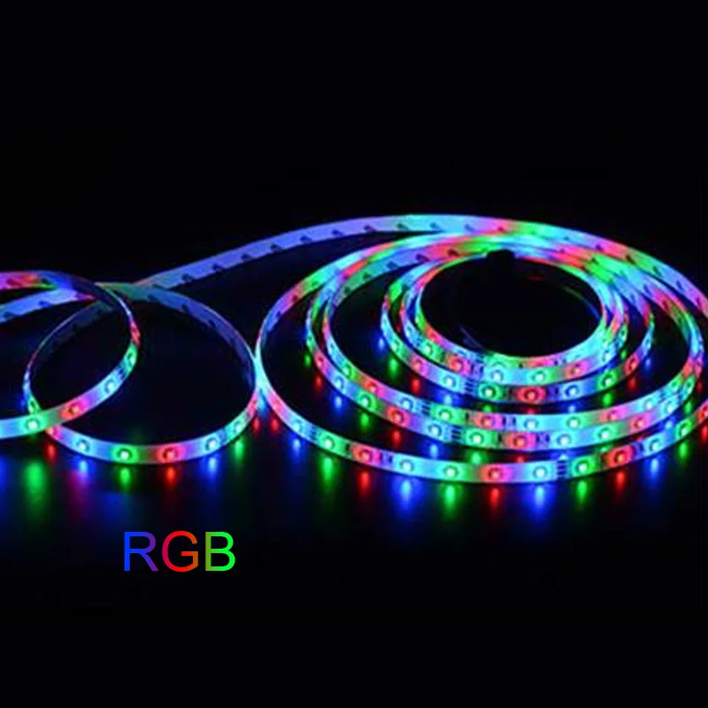 RGB 300 светодиодный светильник 5 м 60 светодиодный s/m SMD 2835 белый теплый белый красный зеленый синий светодиодный светильник 12 В водонепроницаемая гибкая лента - Испускаемый цвет: RGB