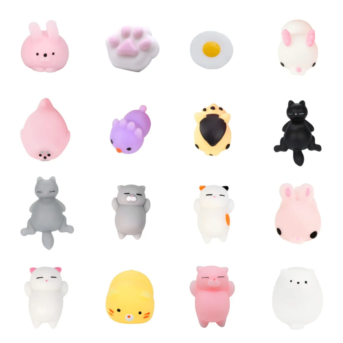 Фиджет игрушки милый Mochi мягкий Кот сжимаемая Забавная детская кавайная игрушка