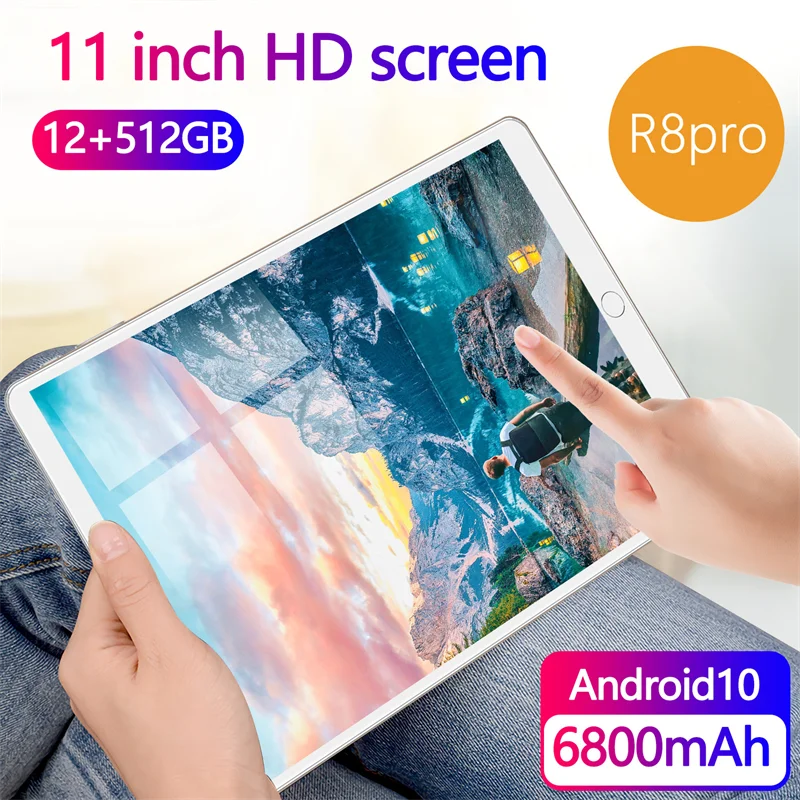 

11 inch Speaker Phone Tablet Pad Pro Google Play 12GB RAM 256GB ROM Tablets phone Android 10.0 Dual Call GPS WIFI