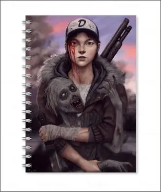 Тетрадь THE WALKING DEAD ХОДЯЧИЕ МЕРТВЕЦЫ №4 А5 | Канцтовары для офиса и дома