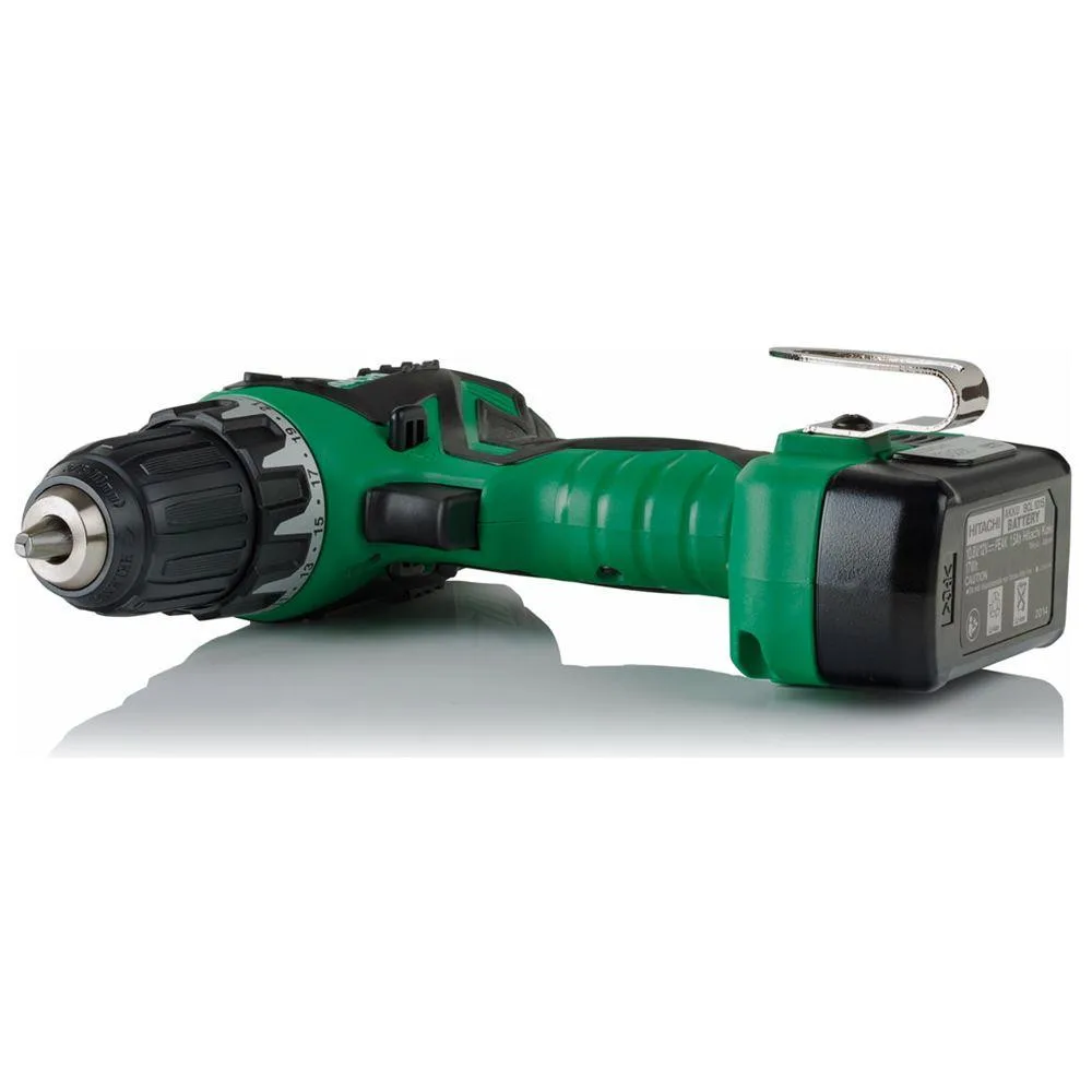 

Hitachi DS10DAL 10.8Volt/1.5Ah Li-ion Dual Cordless Professional Screwdriver Drill. Electric screw machine