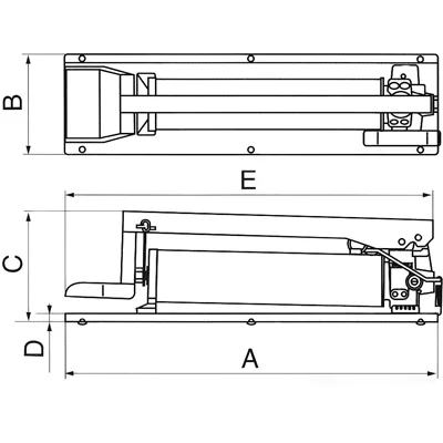 Насос ножной 0 7л Арт. 26.158 |