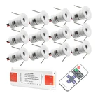 Светодиодный потолочный светильник, умный прожектор для установки на улице, IP65, с узким трансформатором, 1 Вт, 12 В, 15 мм, CE