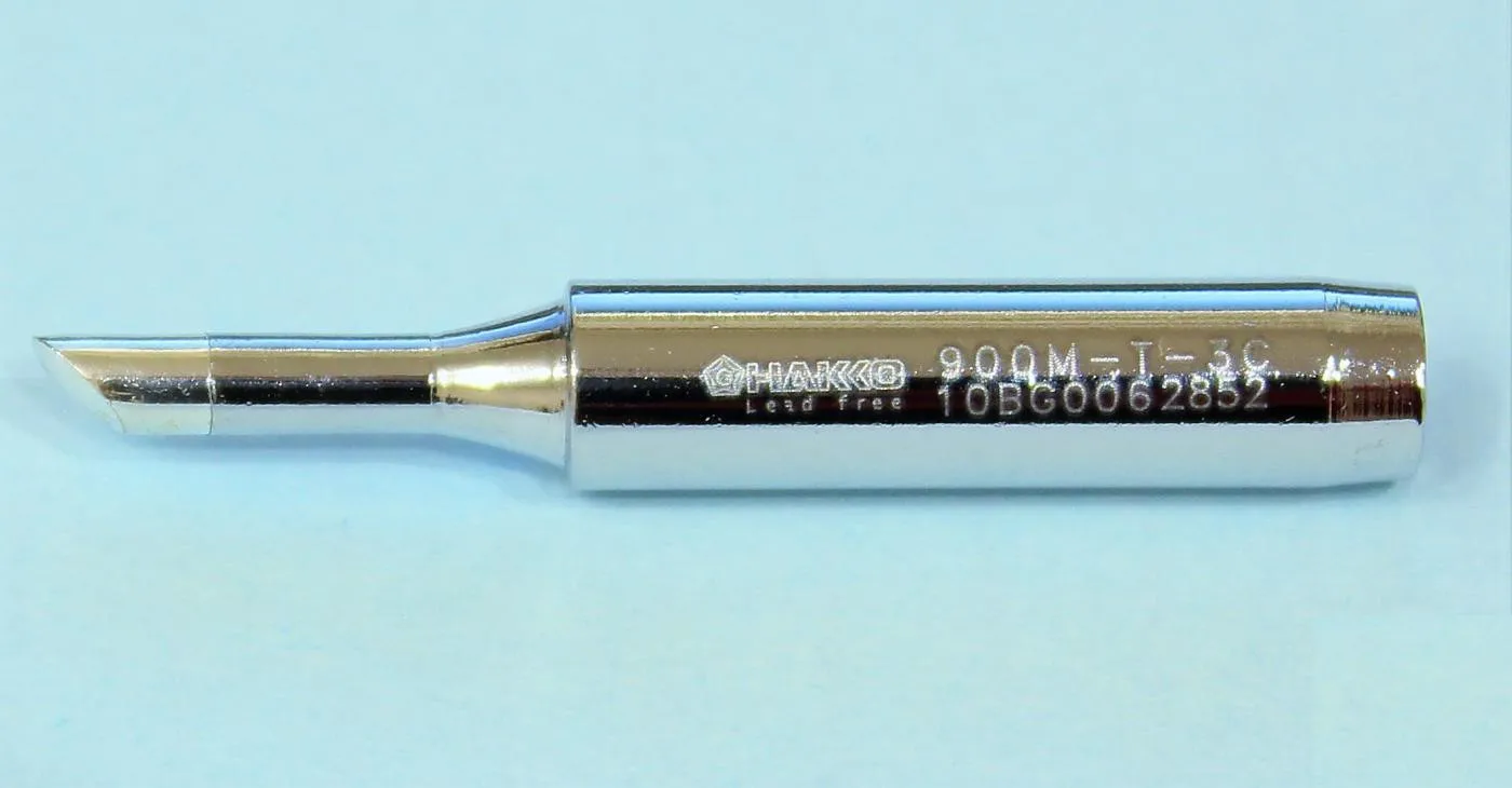 Жало паяльника HAKKO 900M T 3C угол d 4.5мм|Сварочные наконечники| |