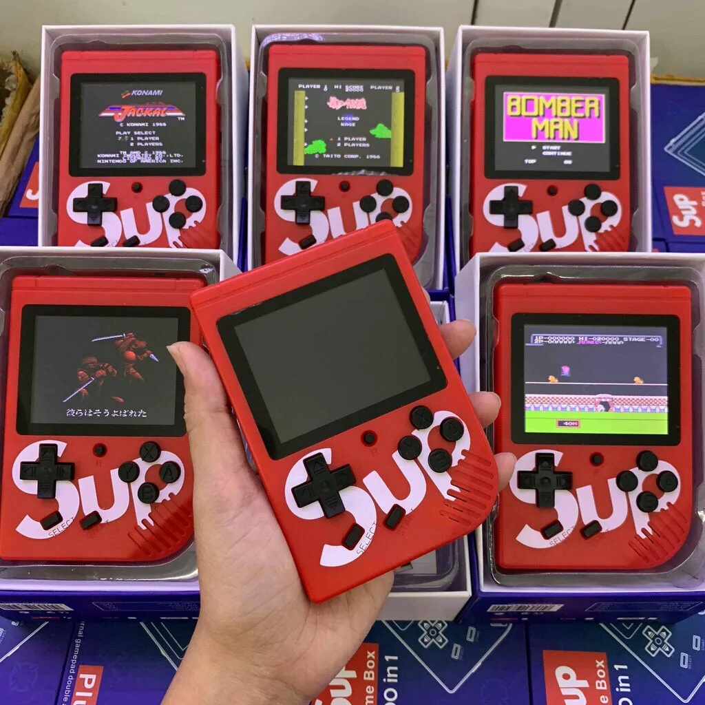 Портативная игровая консоль видео приставка Sup game BOX PLUS 400в1 денди сега |