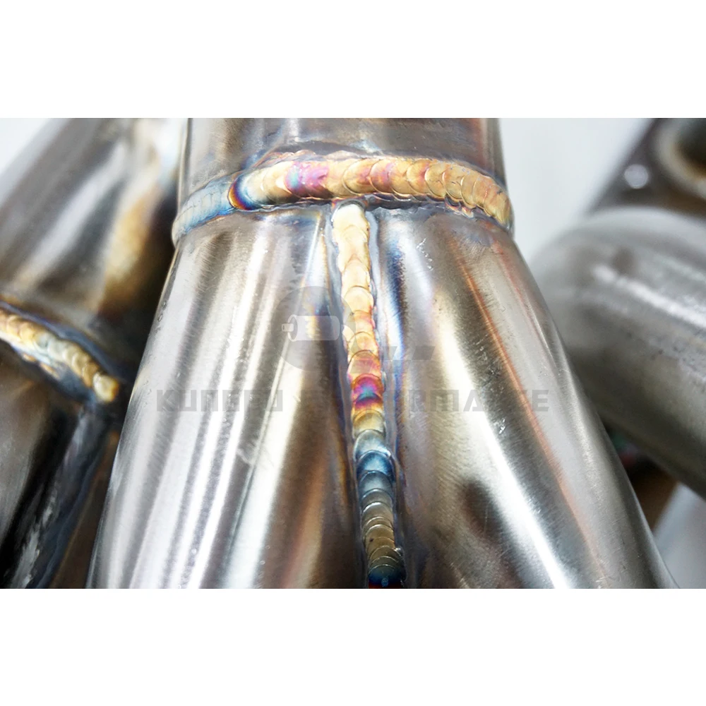 KUNGFU PERFORMANCE SS304 Верхнее Крепление равной длине T3 T4 Turbo выпускной коллектор M50 для B M W