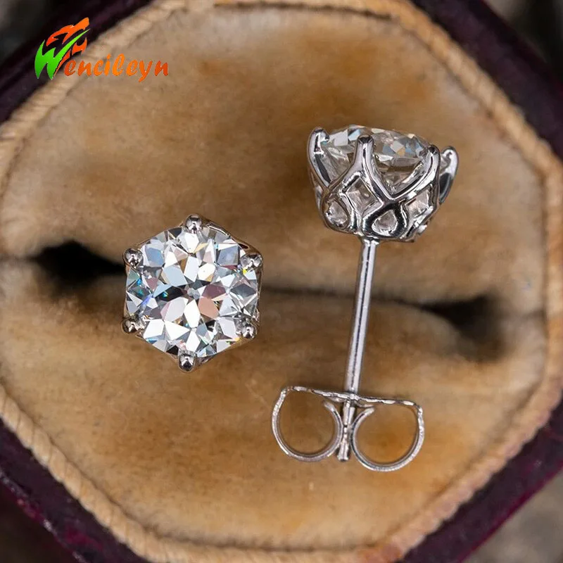 

Женские серьги из серебра 925 пробы, с бриллиантами