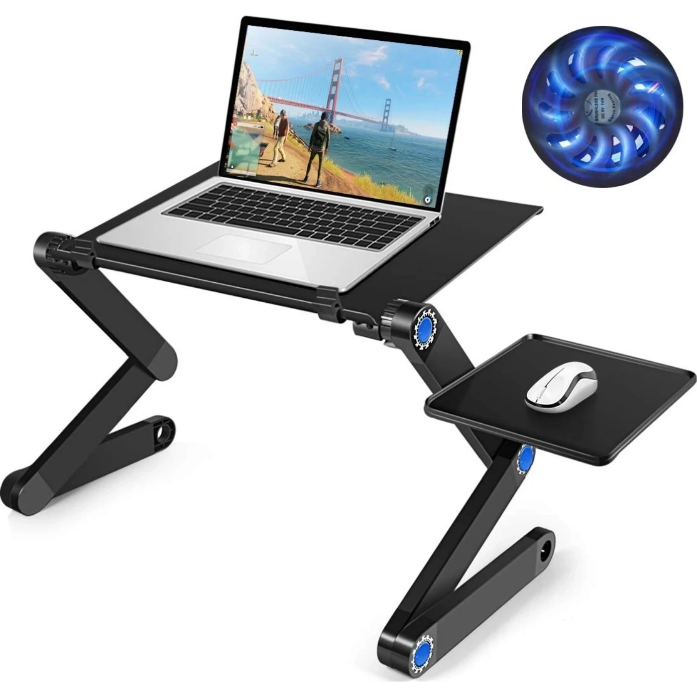 Столик/подставка для ноутбука Smart.store Multifunctional Laptop Table T8 60х28х80 см | Мебель