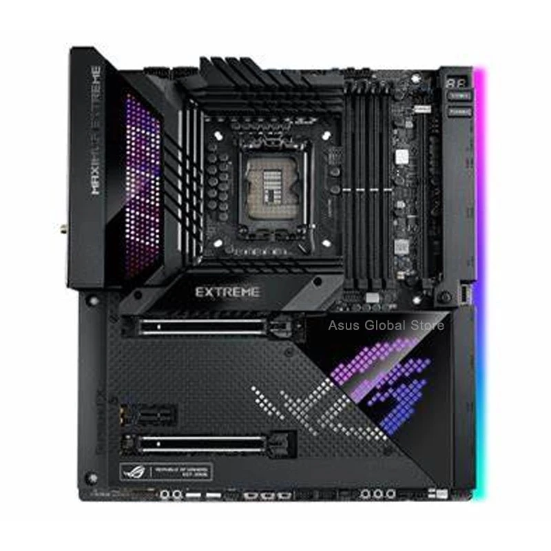 Материнская плата LGA 1700 Asus ROG MAXIMUS Z690 EXTREME DDR5 128 ГБ USB3.2 PCIe 5 0 Wi-Fi 12 поколения Intel RGB