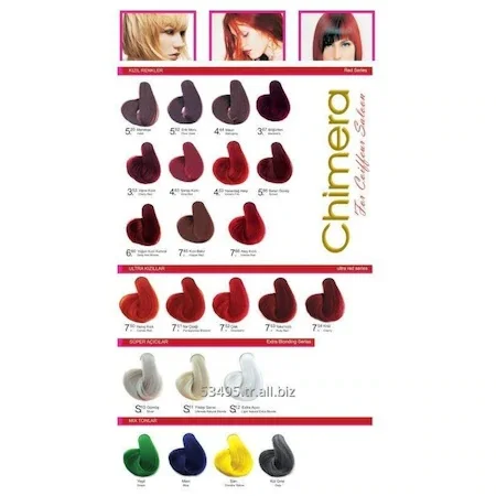 

Akos Hair Dye Grenadine red in color Permanent Resine Paint 410590386