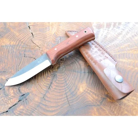 

Hunting Knife Bushcraft D2 Forged Steel handmade Paduk Curved Handle 415890849
