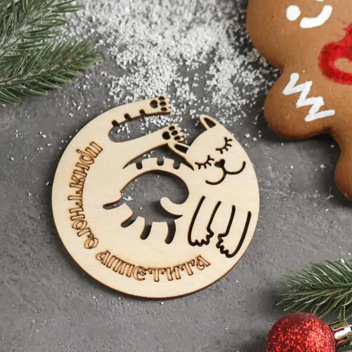 Подставка под горячее Киса 9×9 см |