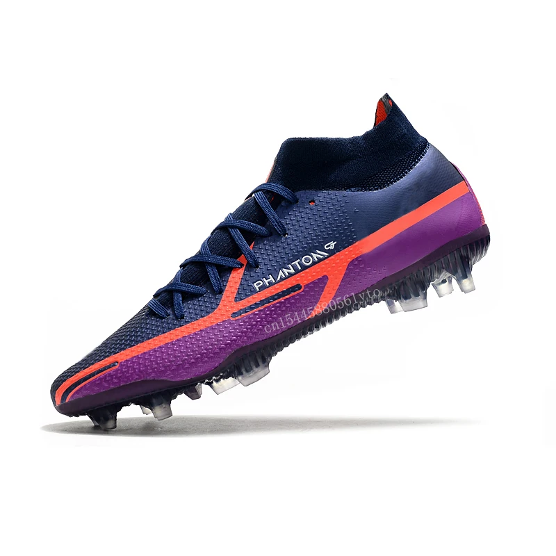 

Мужские футбольные бутсы Phantom GT2 Dynamic Fit Elite FG, футбольная обувь с высокой лодыжкой, тренировочные клипсы, оптовая продажа