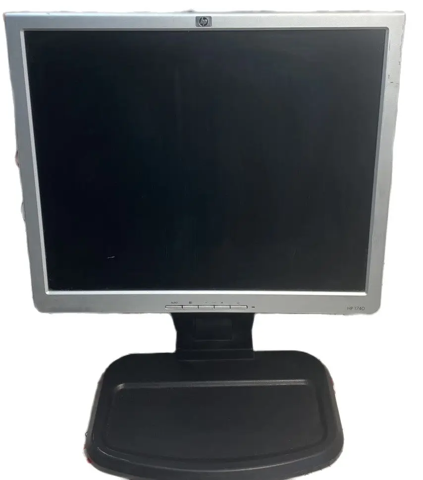 ЖК-монитор для компьютера HP L1740 17" совместимый с HDMI, настольный дисплей для игровых компьютеров высокой четкости