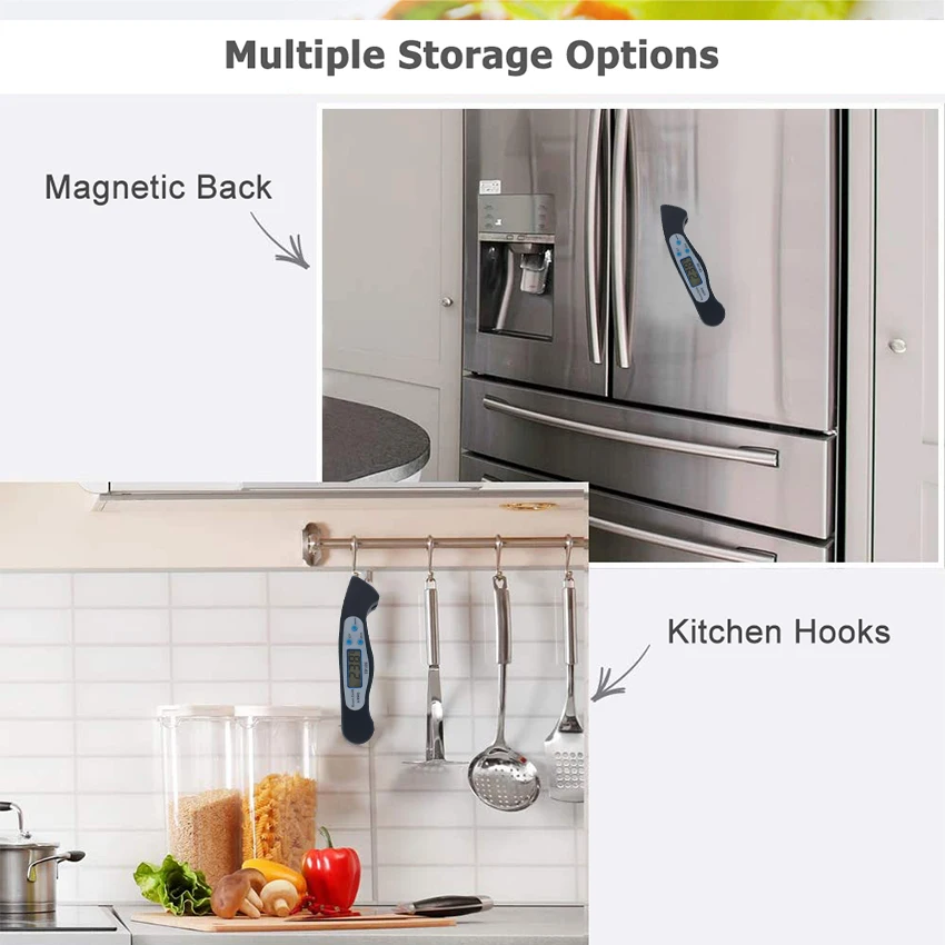 MEMDOO мгновенное считывание цифровой термометр для мяса кухонный батарейный