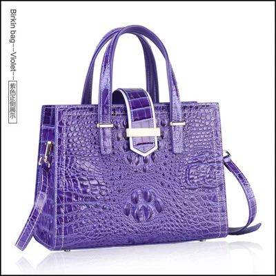 

Fashion Women Bag Genuine Leather Handbags Crocodile pattern Female Messenger Shoulder Bag Famous Brand Cross body Tote Bags