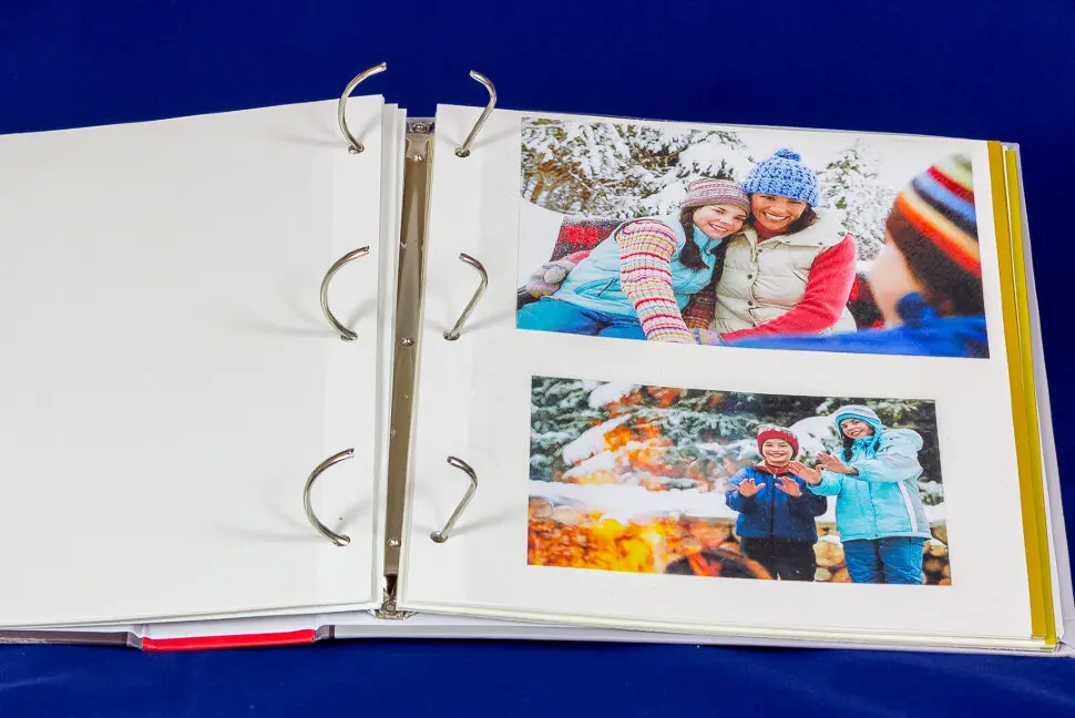 Страницы для магнитного альбома на трех кольцах 23х28см |