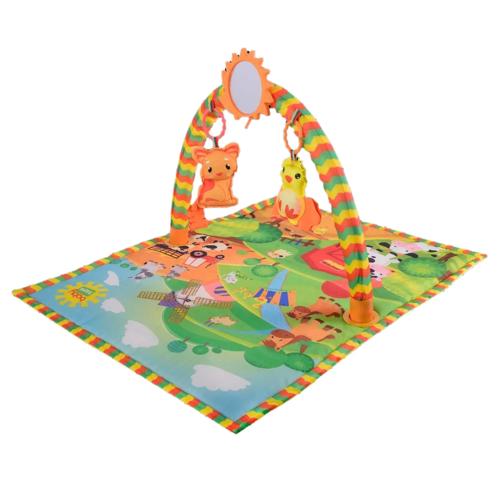 Ebebek детские игрушки ферма детский игровой коврик|Детские гимнастические и