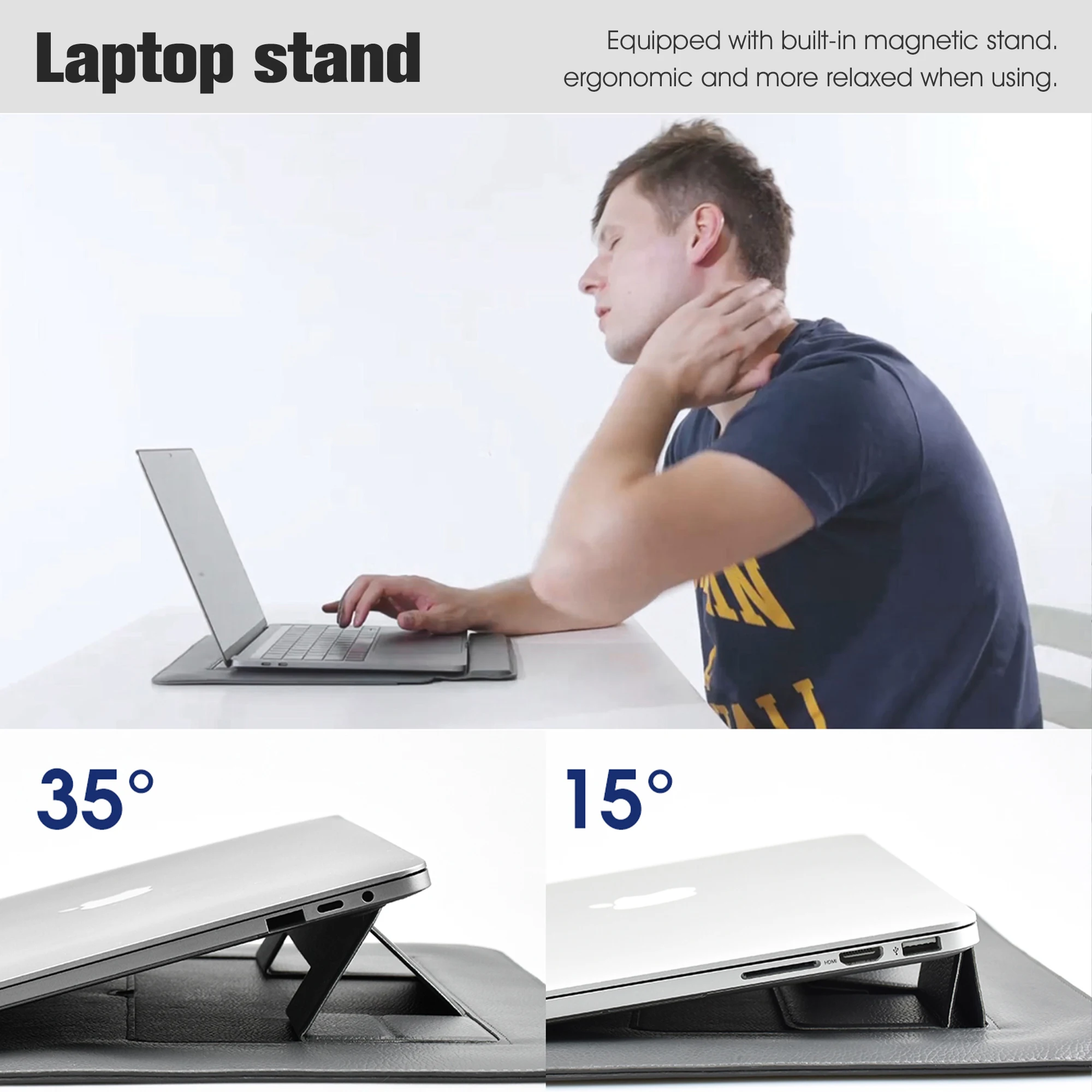 Чехол для ноутбука Macbook Air Pro 13 M1 чехол 3 15 6 сумка Huawei xiaomi Asus деловая | Компьютеры и