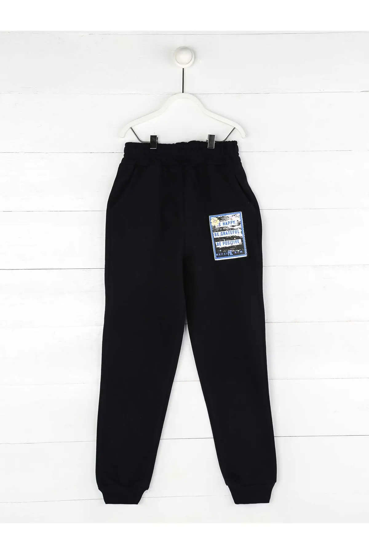 Темно синие сезонные спортивные штаны для мальчиков и девочек|Брюки| |