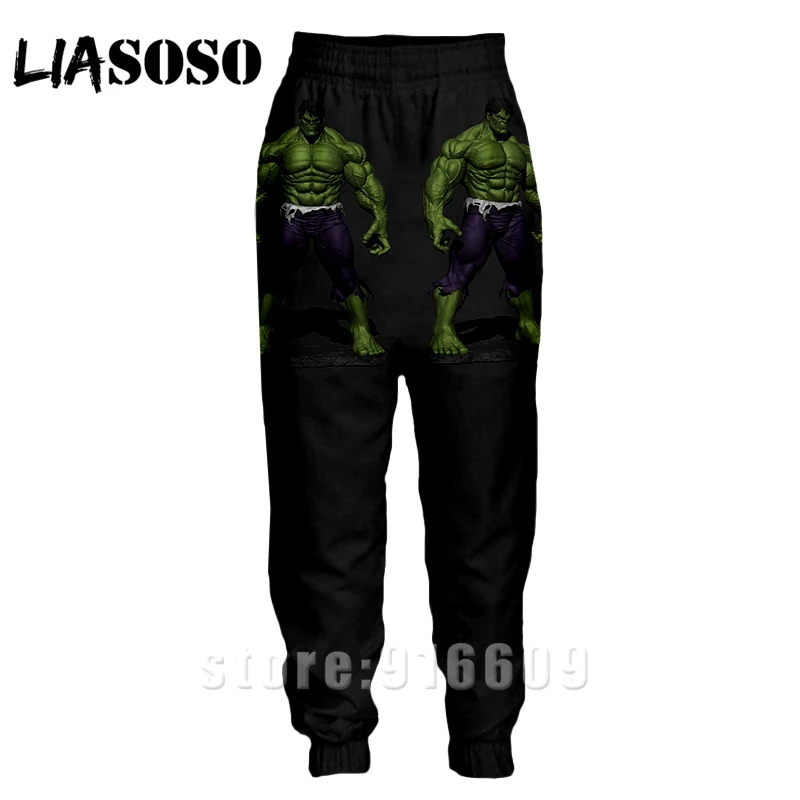 15 3d принт для мужчин и женщин Полная длина jogger дети Sweatpant зимние брюки с логотипом Халк Аниме Мстители повседневные забавные Топ спортивные брюки A368 - Цвет: 15