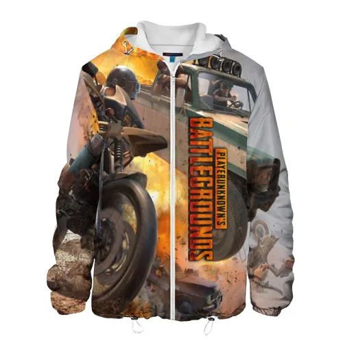 Мужская куртка 3D PUBG|Мужские куртки| |