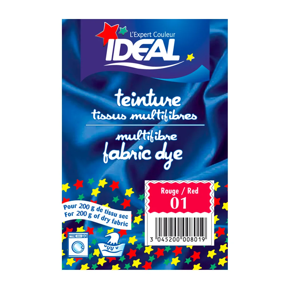 Краситель для ткани IDEAL MULTIFIBRE окрашивания хлопка льна вискозы полиамида шерсти и