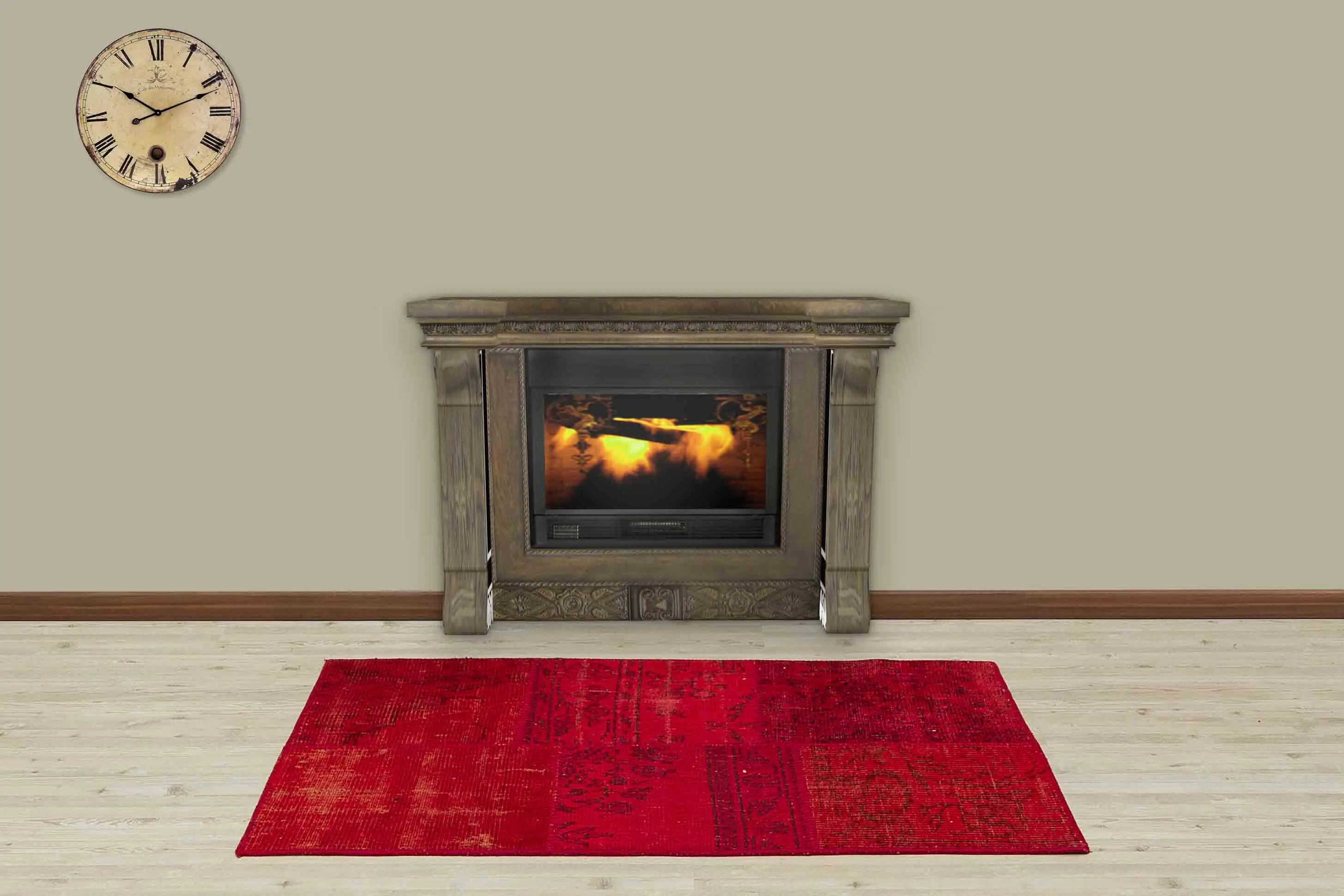 

Klasik Modern Patchwork Hal(5352)80x150