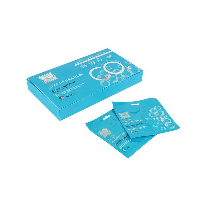 Mask moisturizing set 10 PCs x 30 ml beauty style &quotcarboxy therapy CO2 - Deep Hydration&quot | Красота и здоровье