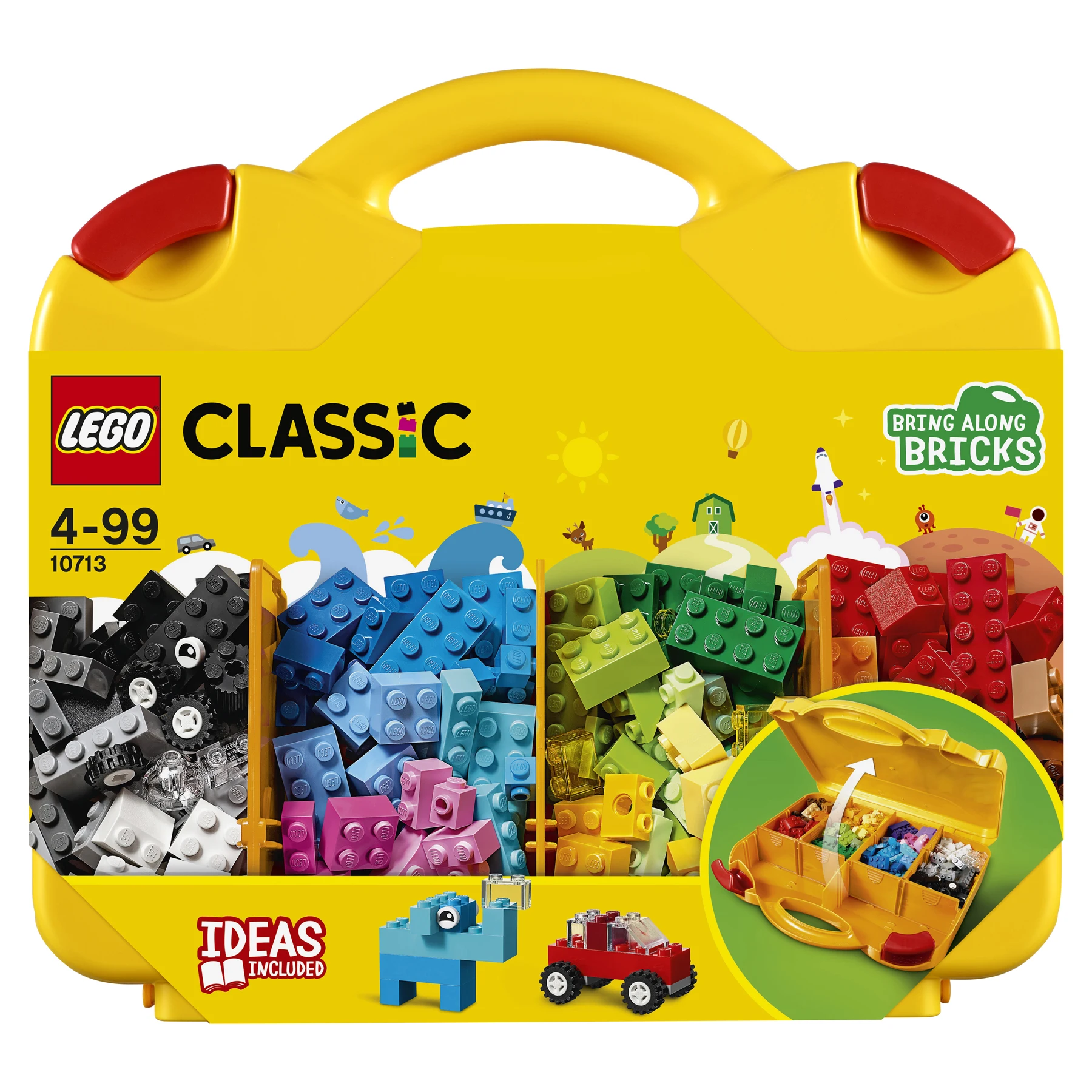 Конструктор LEGO Classic 10713 Чемоданчик для творчества и конструирования | Игрушки