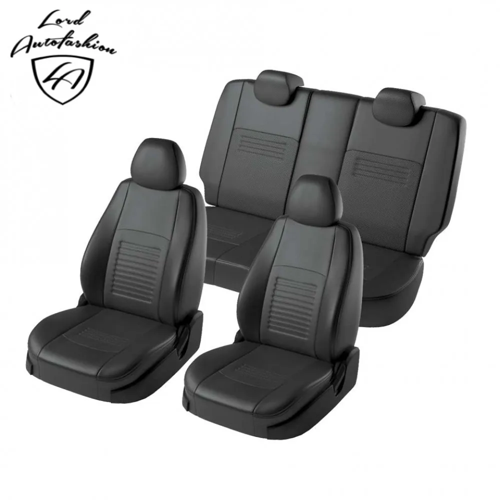 Для Hyundai Accent TAGAZ Комплект модельных авточехлов из экокожи (Модель Турин)|seat cover for