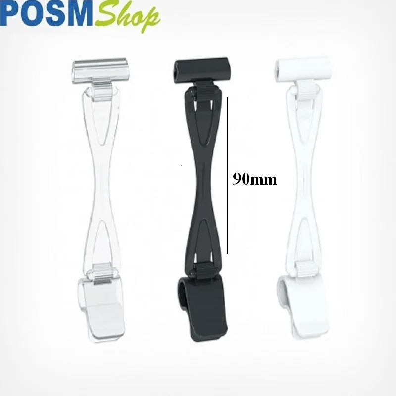 5 PCs holder price tag labels plates on the edge of cookware with connecting 90mm. 3 colors to choose from. DELI-SIDE-SET | Канцтовары