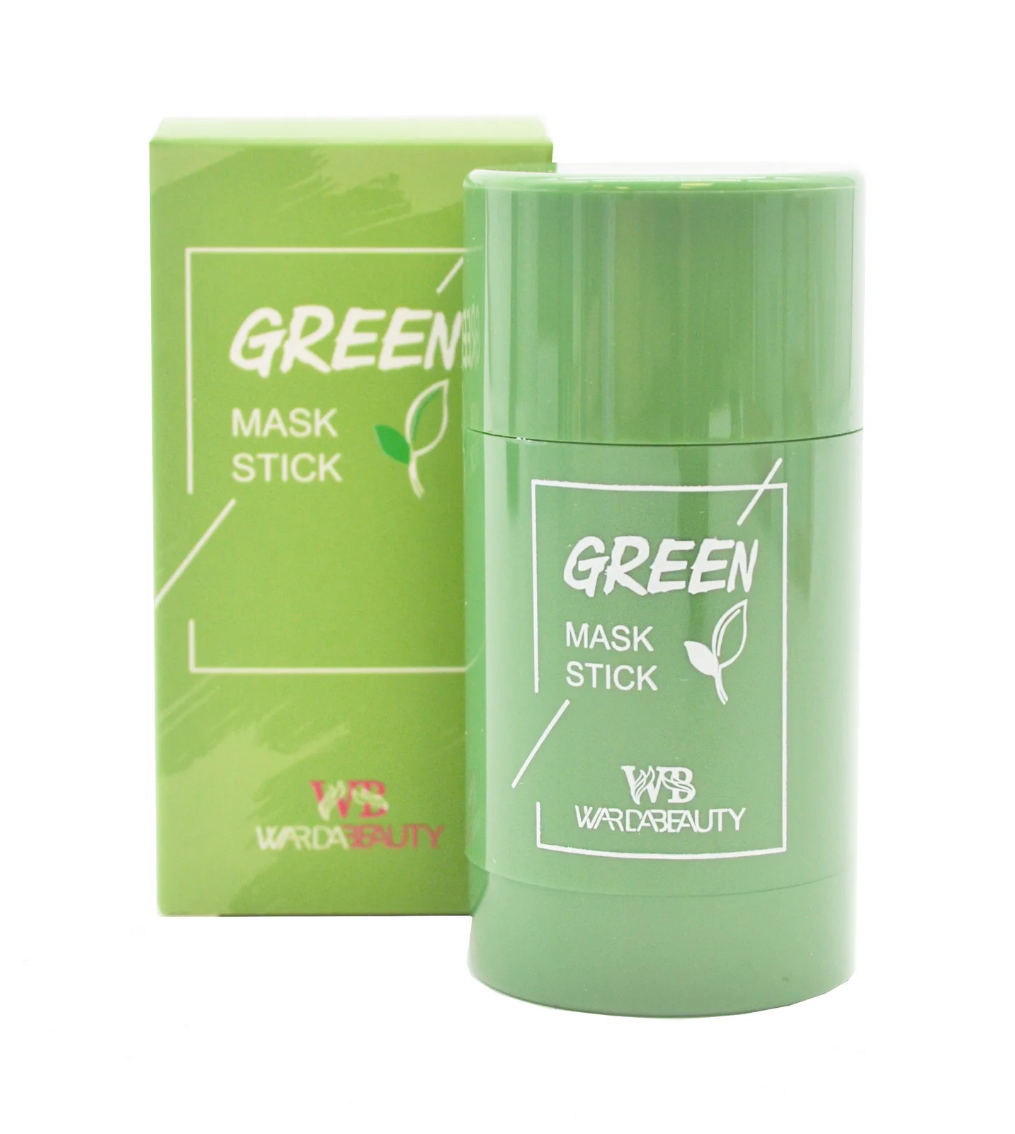 Глиняная маска WARDA стик для очищения и сужения пор с экстрактом Зеленого Чая от