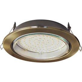 Ecola GX70-H5 светильник встраиваемый Черненая бронза 53x151 FN70H5ECB 4895041409457 | Освещение