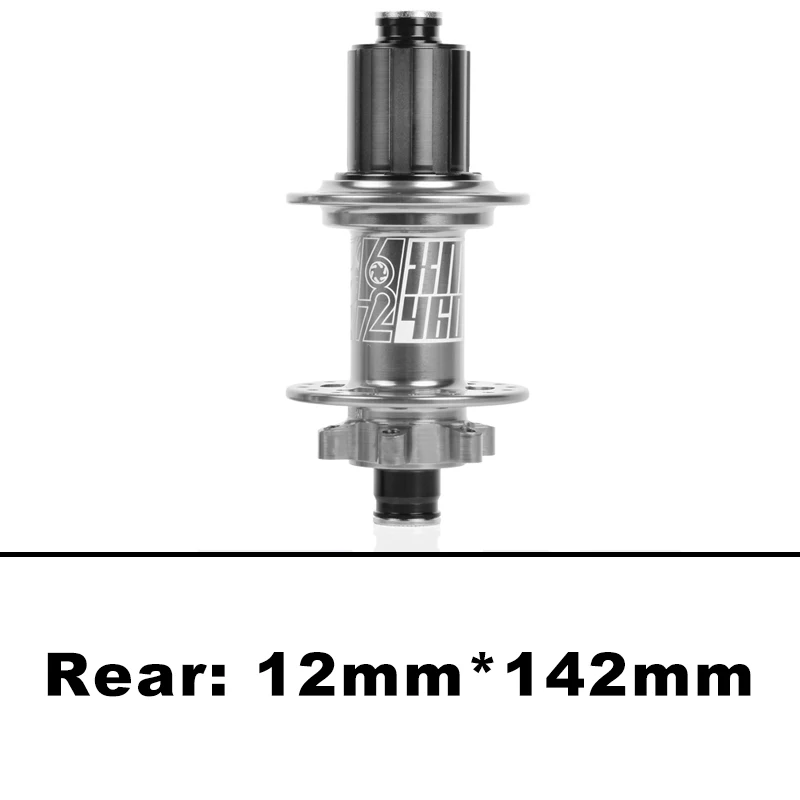 KOOZER XM460 Передняя Задняя Ступица 100*9/15 мм 135*10/142*12 QR через 32 отверстия велосипедные втулки quick release 4 подшипник 6 pawls велосипед ступица часть - Цвет: Gray 12-142mm