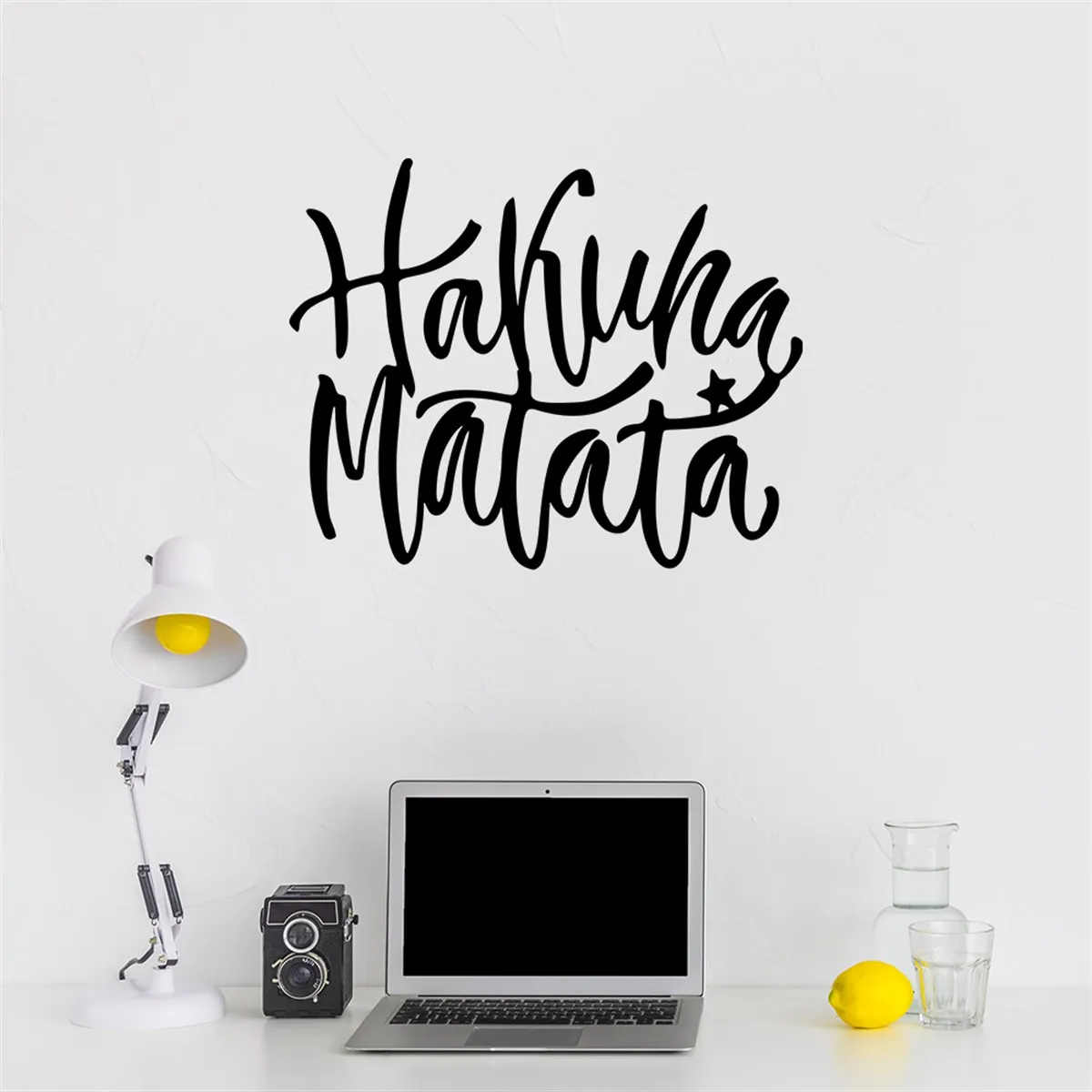 

3D Wall Wood Laser Cut Hakuha Matata Wall Decoration Decor New Style Your Home Office Art Decoration home Gifts Vintage
