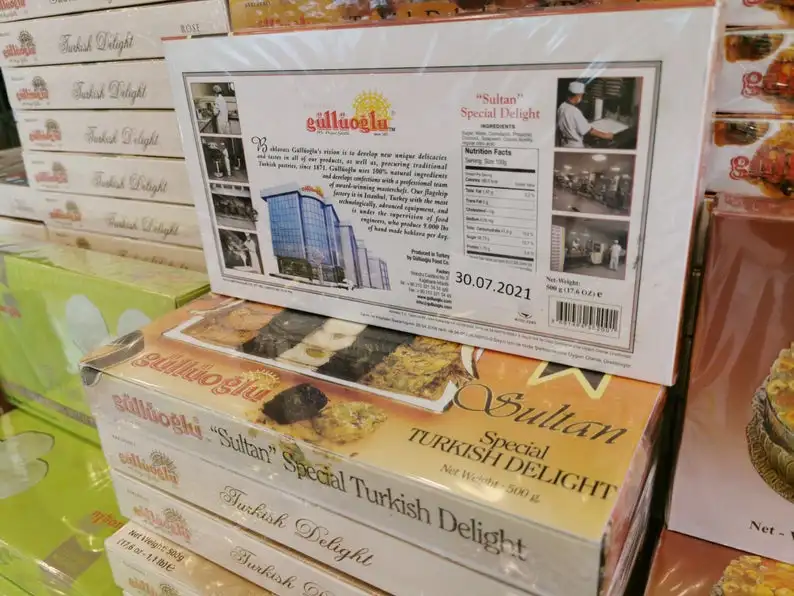 

Gulluoglu SULTAN Special Turkish Delight 500 gr (17.6 oz)